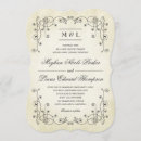 Recherche de vieux vintage invitations Élégant