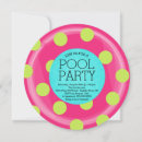 Recherche de cute pool party invitations Été