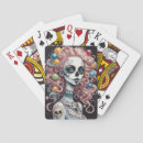 Recherche de crâne sucre de jeux de cartes Poker