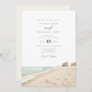 Recherche de beach destination mariage invitations Couple