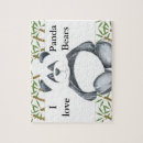 Recherche de panda puzzles Bambou