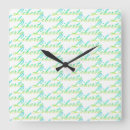 Recherche de conception girly horloges Moderne