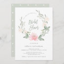 Recherche de floral wreath invitations Feuille
