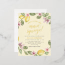 Recherche de fleurs pressées invitations Aquarelle