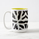 Recherche de tigre tasses Noir et blanc