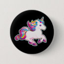 Recherche de licorne kawaii badges Arc en ciel