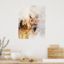 Recherche de dessin de cheval posters Aquarelle