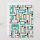 Recherche de motif des années 1950 cartes postales Minimaliste