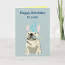 Recherche de bouledogue français joyeux anniversaire Chien mignon