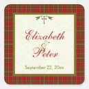 Recherche de colombes mariage autocollants Rouge