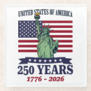 Recherche de statue la liberté de dessous de verres Drapeau