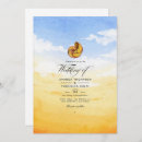 Recherche de watercolor summer mariage invitations Plage