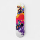 Recherche de croquis skateboards Coloré