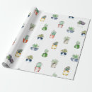 Recherche de motif cactus papier cadeau Botanique