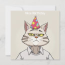 Recherche de chat humoristique vœux cartes Irrégulier