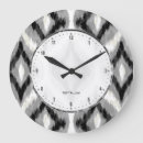 Recherche de gris blanc noir horloges Géométrique