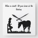 Recherche de cow girl horloges Poney