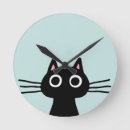 Recherche de chat curieux horloges Drôle