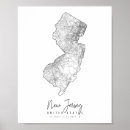 Recherche de new jersey posters Minimaliste