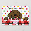 Recherche de dessin kawaii invitations Chien