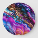 Recherche de art abstrait horloges Violet