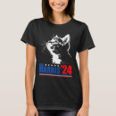 Recherche de dame de chat tshirts Présidente