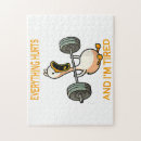 Recherche de fatigue puzzles Drôle