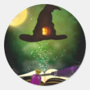 Recherche de magicien autocollants Halloween