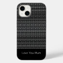 Recherche de motif ethnique iphone coques Noir et blanc