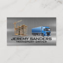Recherche de transport routier cartes visite Logistique