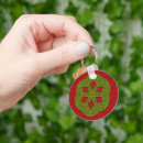 Recherche de noël rouge et vert porteclés Xmas
