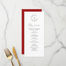 Recherche de de d hiver mariage menus Minimaliste