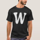 Recherche de monogramme w tshirts Lettre