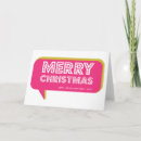 Recherche de colorful christmas vœux cartes Typography