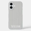 Recherche de rayures grises iphone coques Élégant