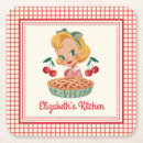 Recherche de cerise dessous de verres Élégant