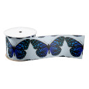 Recherche de papillon bleu rubans Motif