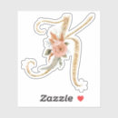 Recherche de initiale de k autocollants Pour elle