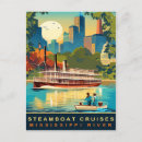 Recherche de fleuve cartes postales De voyage
