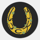Recherche de fer cheval chanceux autocollants Irlandais