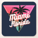 Recherche de miami dessous de verres Été