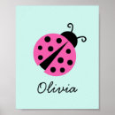 Recherche de coccinelle mignonne posters Décoration