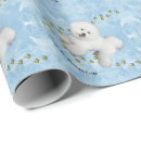 Recherche de frise de bichon papier cadeau Animal