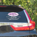 Recherche de taille voiture autocollants Girly