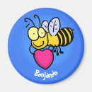 Recherche de coeur drôle magnets Mignon