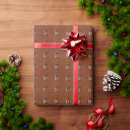 Recherche de cuir papier cadeau Motif