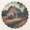 Recherche de tracteur dessous de verres Rustique