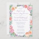 Recherche de pêche et lavande invitations Rose