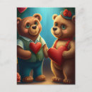 Recherche de jour de valentines heureux cartes postales Pour enfants