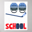 Recherche de bâtons de hockey posters Gelé